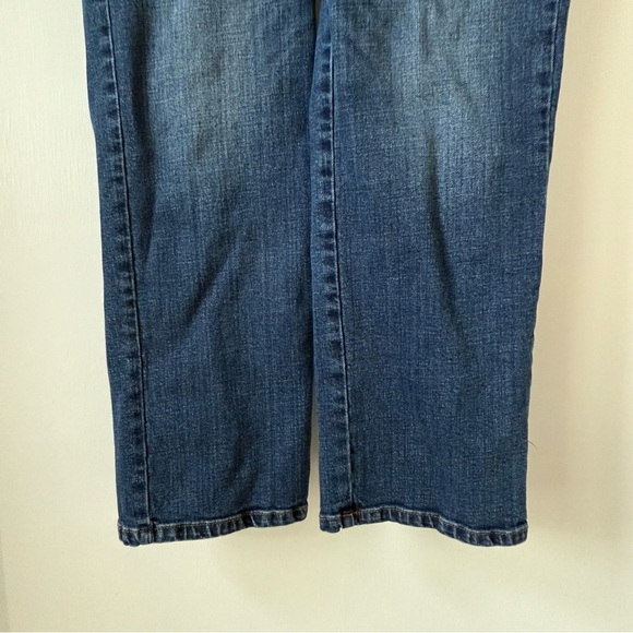 Lois Jeans Barrel Ivana High Rise Dark Wash Straight Leg - Picture 8 of 16